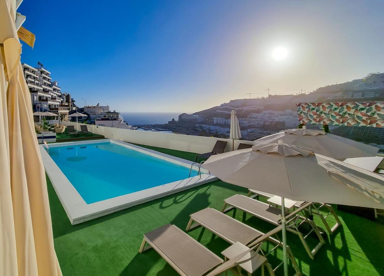 Apartamentos Guadalupe Gran Canaria Puerto Rico Mogan Bagian luar foto
