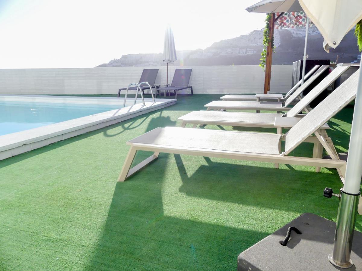 Apartamentos Guadalupe Gran Canaria Puerto Rico Mogan Bagian luar foto