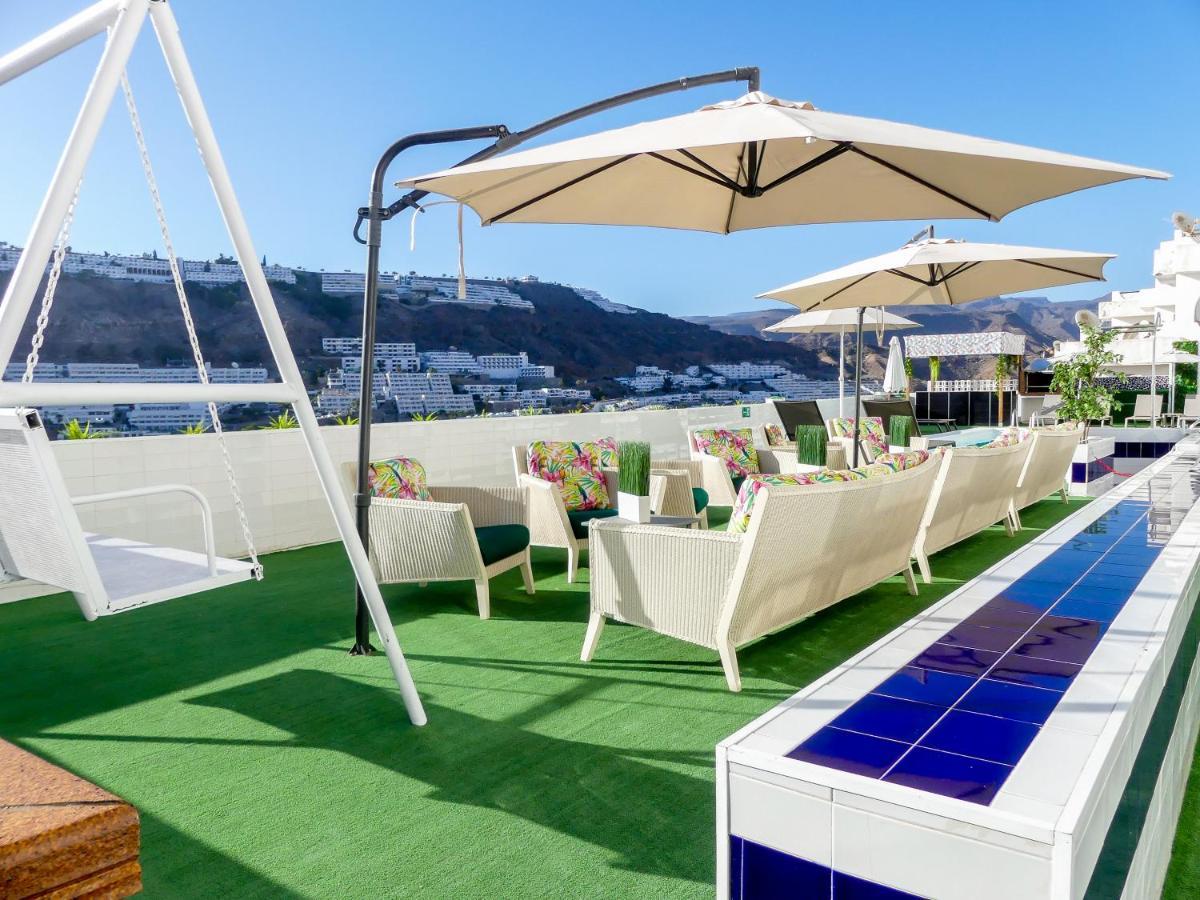 Apartamentos Guadalupe Gran Canaria Puerto Rico Mogan Bagian luar foto